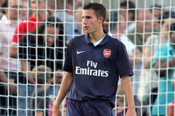 Nizozemská hvězda Robin van Persie.